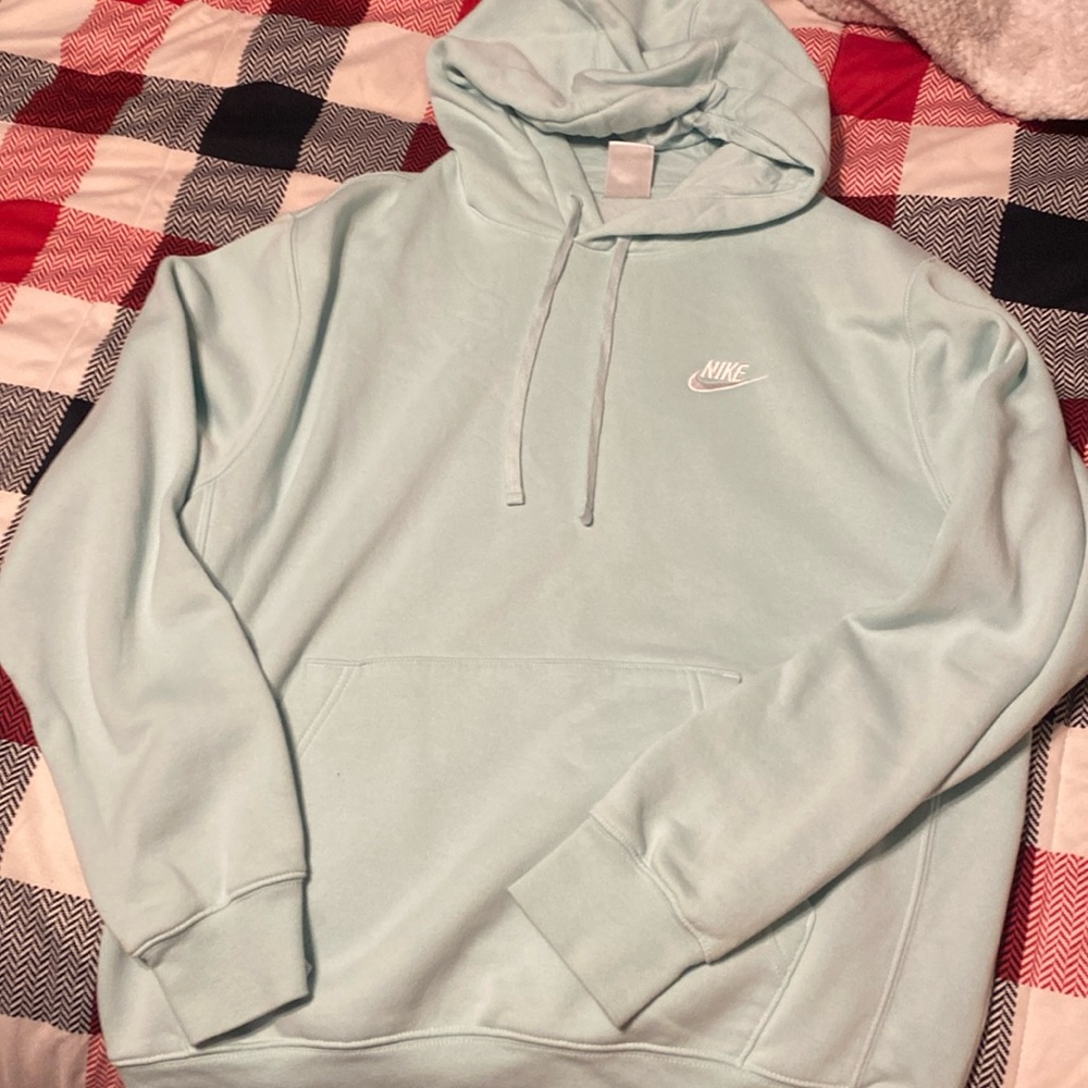 Light blue Nike hoodie